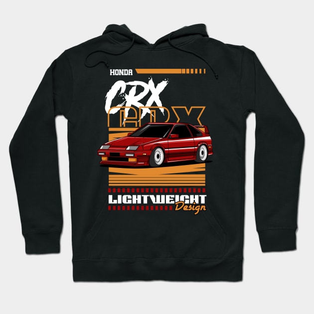 CRX Fanatic Hoodie by Harrisaputra